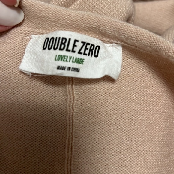 Double Zero Relaxed crew neck sweater size M/L - Picture 4 of 4